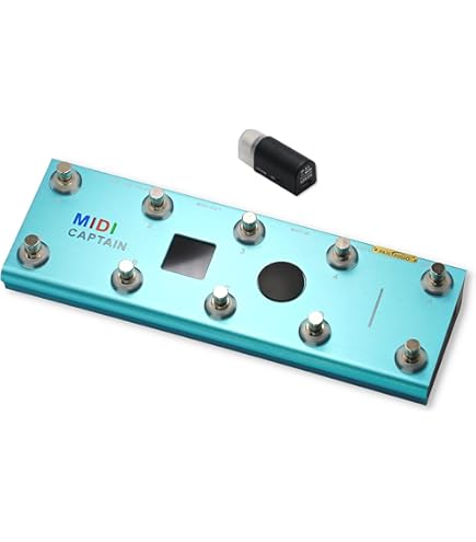 ギター PAINT AUDIO MIDI CAPTAIN MINI 6 MIDI Captain MINI 6 Controller with HID Multi-state Cycling